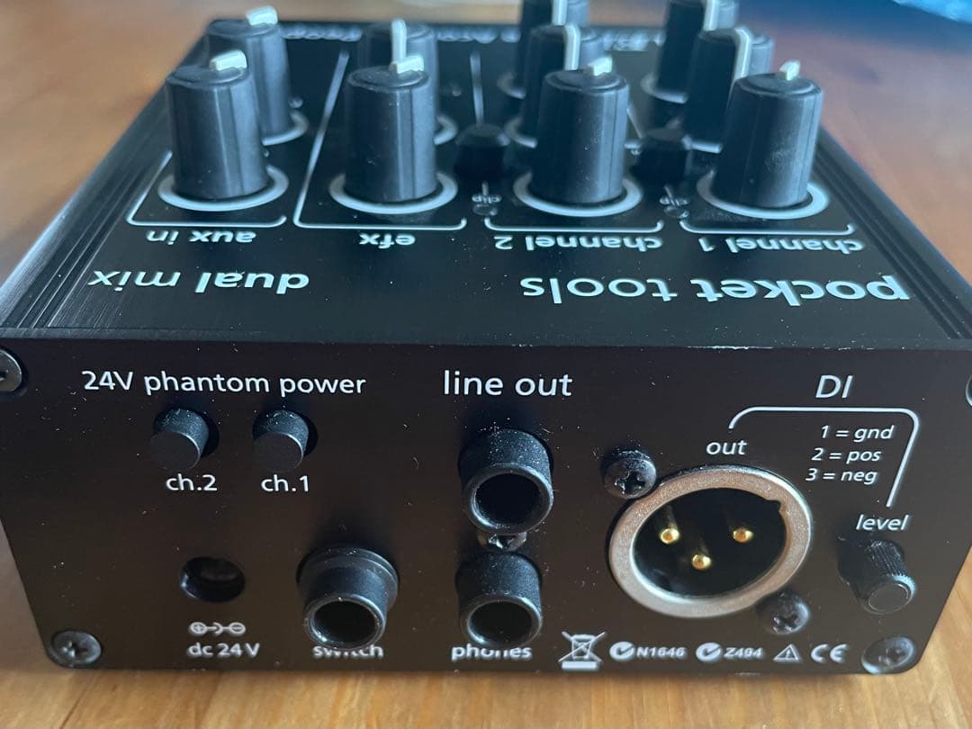 AER pocket tools dual mix（ファンタム電源無し)