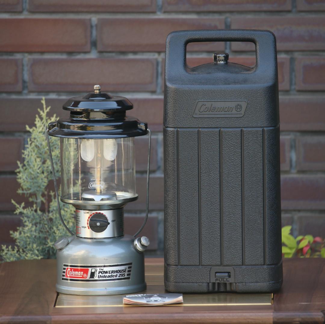 コールマン ランタン 295 パワーハウス　アンレテッド　1990年11月　美品