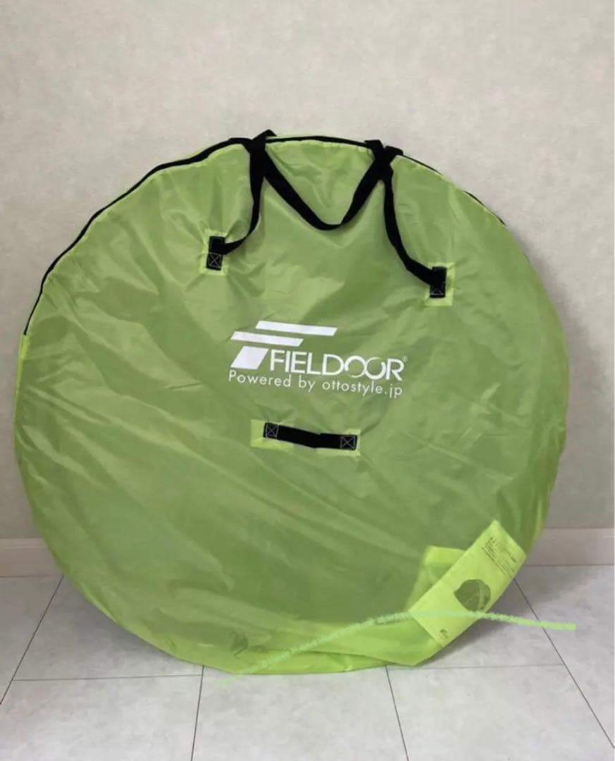 未使用　FIELDOORイージーポップアップドーム4人用（梱包配送たのメル便込）