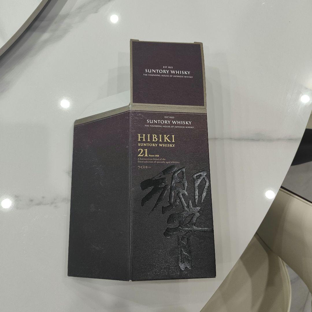 Hibiki 21年 Suntory Whisky空ボトル箱付き 5本