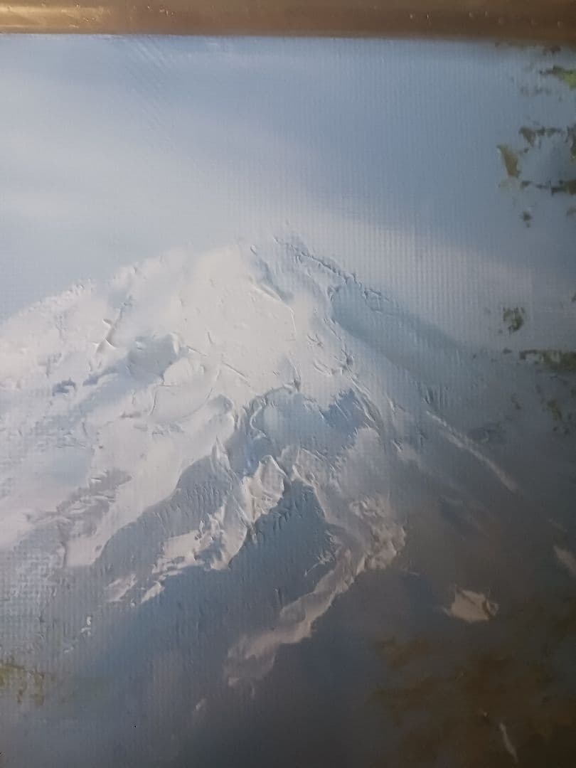 永田金吾　長野 八ヶ岳　油絵　風景画