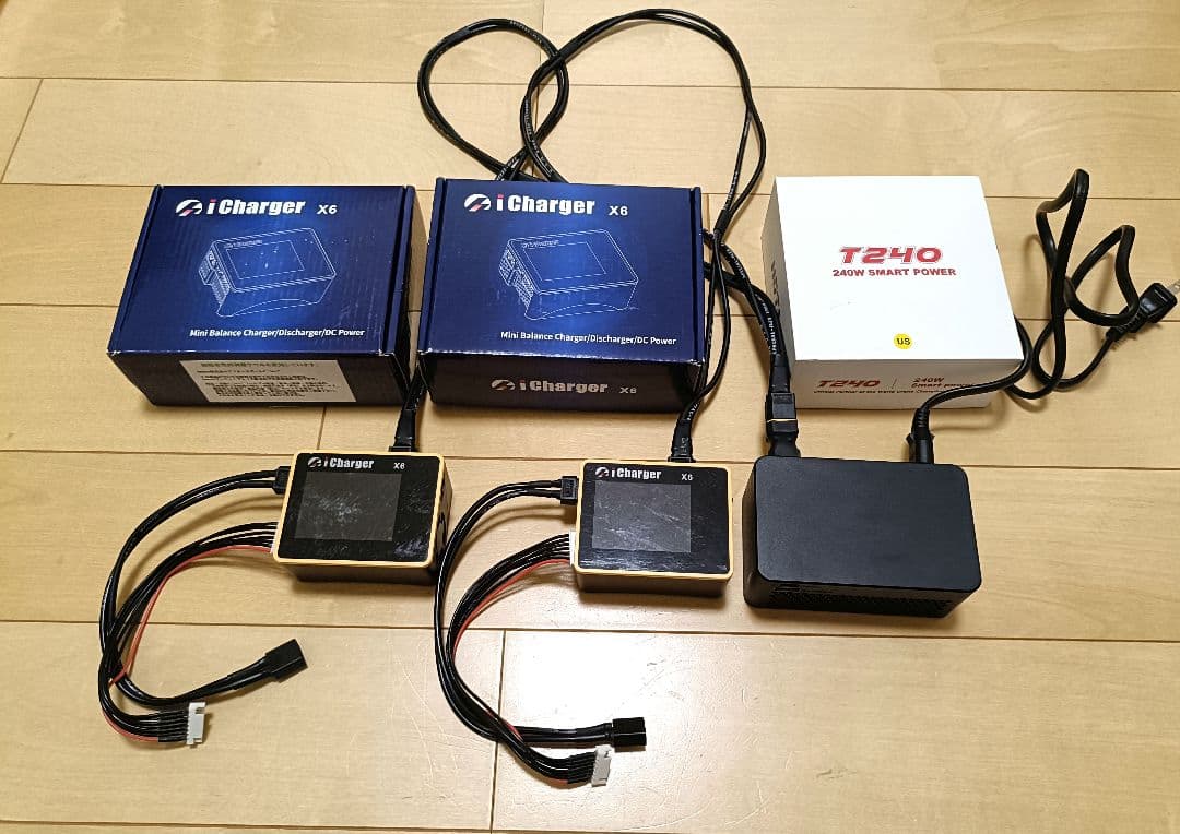 iCharger X6 HOTA T240 リポバッテリー 充電器 tattu