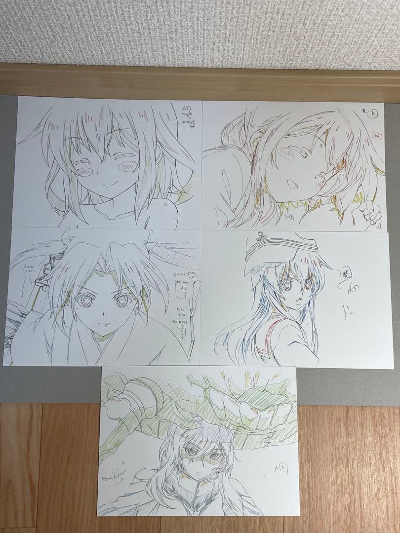 艦これ 特典 非売品 原画イラストカード 24枚セット