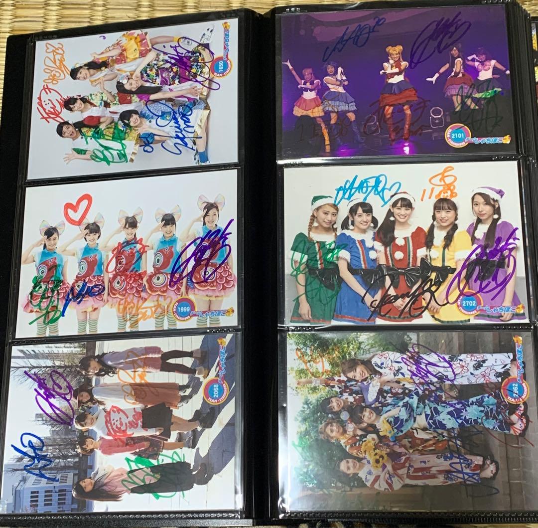 チームしゃちほこ　全員サイン写真