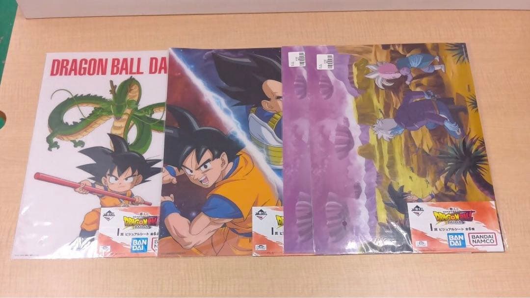 ❶ドラゴンボール 一番くじ クリアポスター ビジュアルボード 大量 まとめ売り