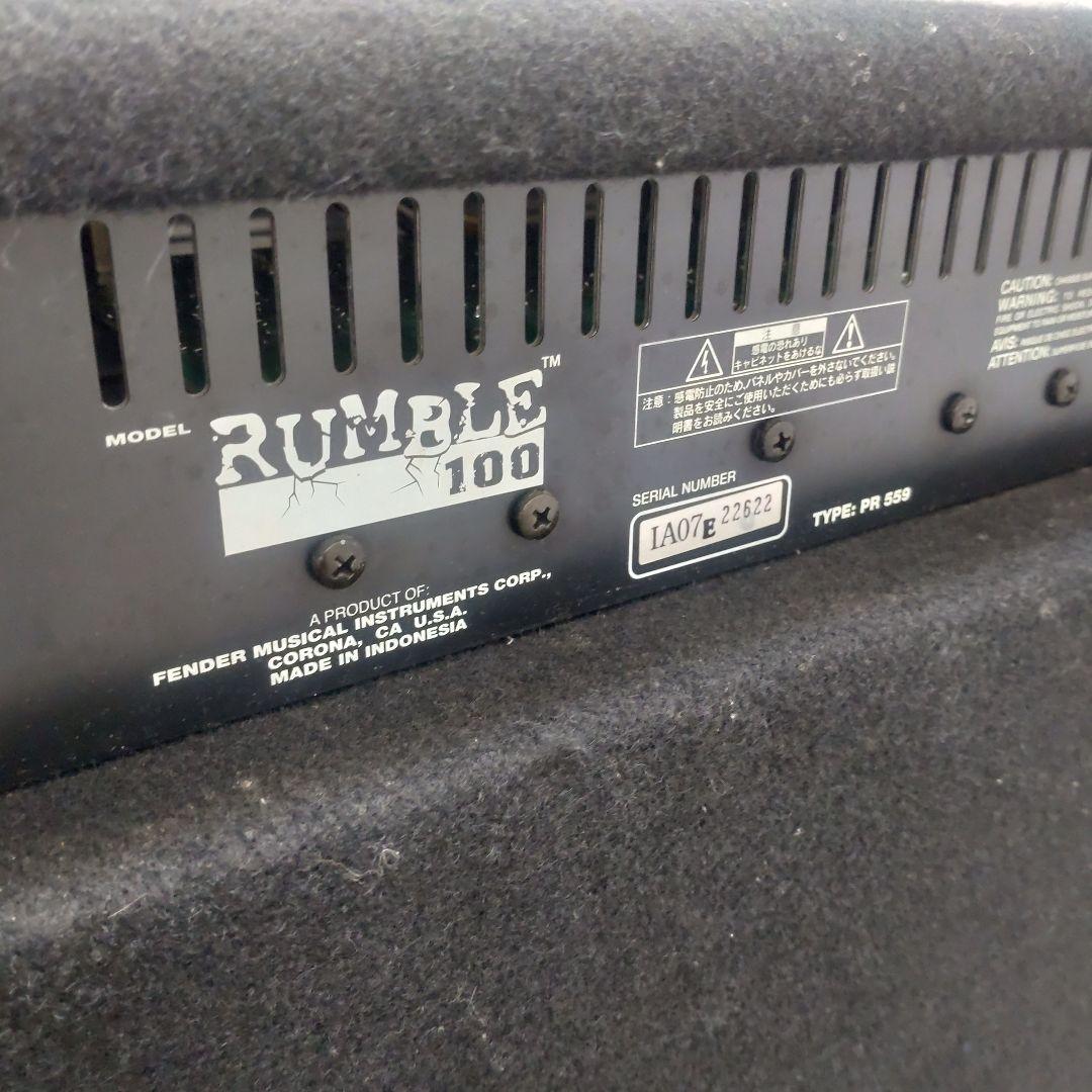 FENDER RUMBLE 100 ベース用アンプ フェンダー