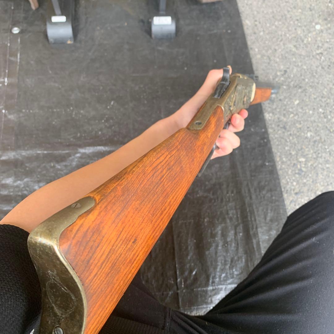 デニックス社 ウィンチェスター ゴールド 彫刻 M73 スペイン 装飾銃