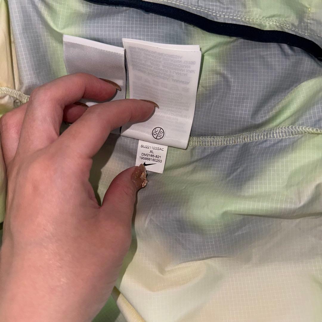 【NIKE】パッカブル　ナイロンジャケット　大坂なおみ　ウィンドブレーカー　XL