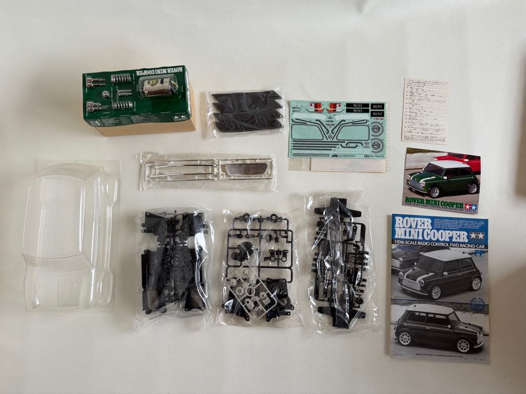 【未組立】タミヤ 1/10 ローバー ミニ クーパー RCキット 未開封　希少