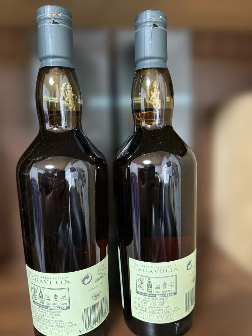 ラガヴーリン（ラガブーリン） ダブルマチュアード 2002-2018 2本