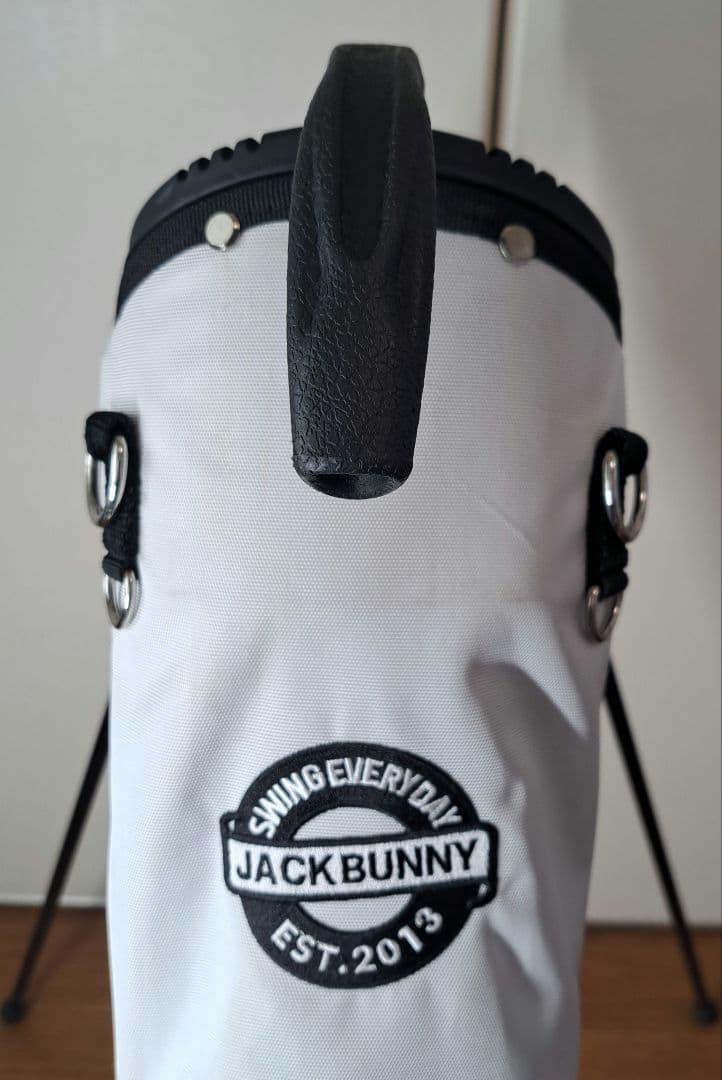 Jack Bunny！！ジャックバニー　ゴルフスタンドバック　ホワイト