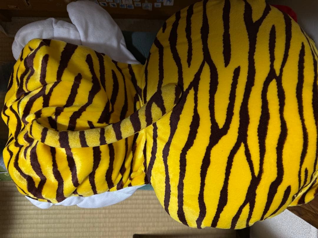 ハローキティ 変身クッション ゼブラ柄 ぬいぐるみ