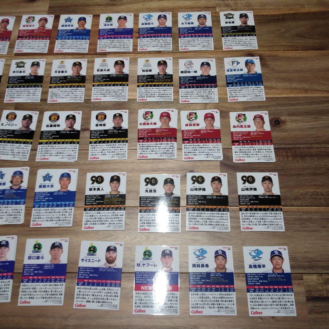 2024プロ野球カードホルダー 48枚収納 103種類159枚 まとめ売り