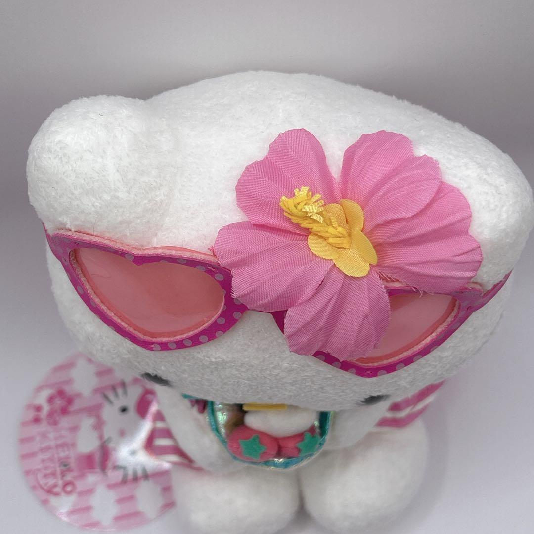 【希少✨タグ付き】サンリオハローキティぬいぐるみ　2005年サマードール　レトロ