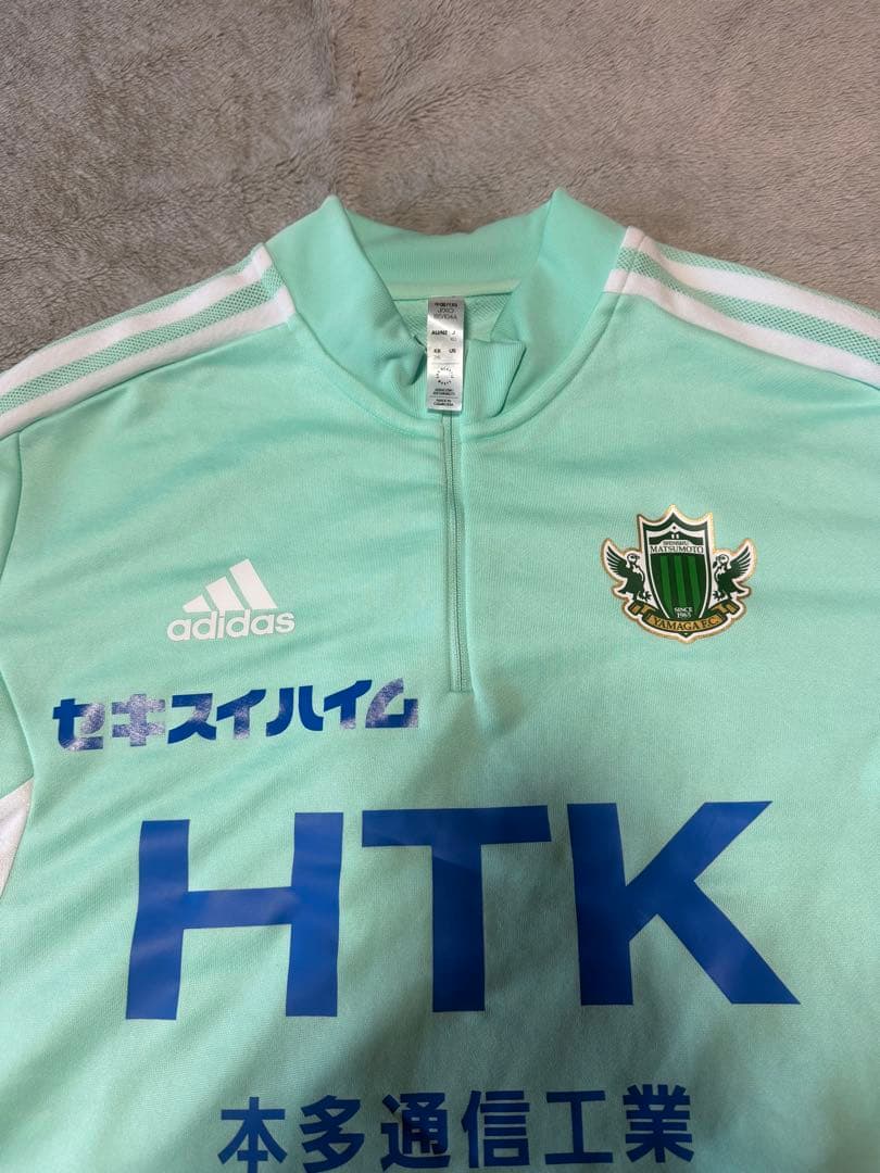 松本山雅　adidas ミントグリーン 選手支給
