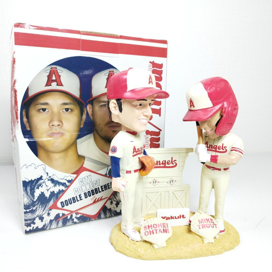 大谷翔平 マイク トラウト ボブルヘッド デュアル マイクトラウト フ II67