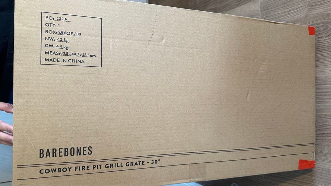 バーベキュー・調理用品 BAREBONES Cowboy Fire Pit Grill Grate 30