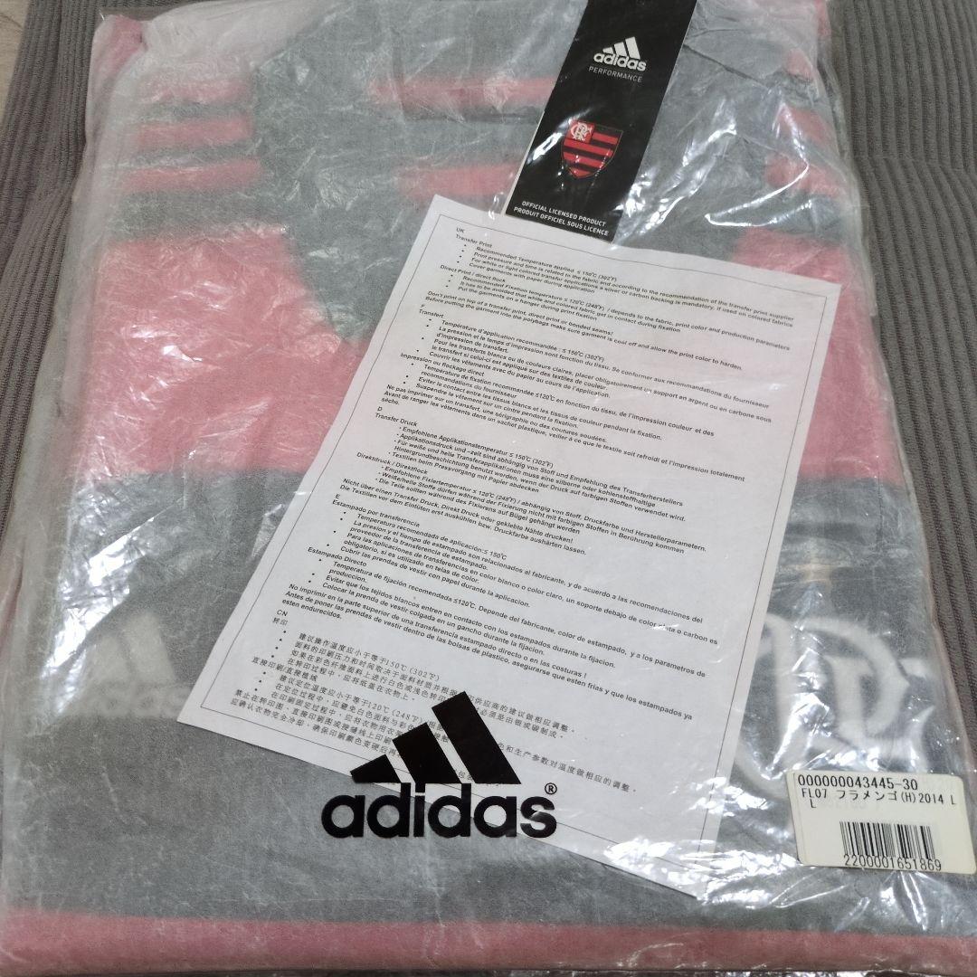 フラメンゴ adidas　２０１４　Ｌサイズ　新品未使用　正規品
