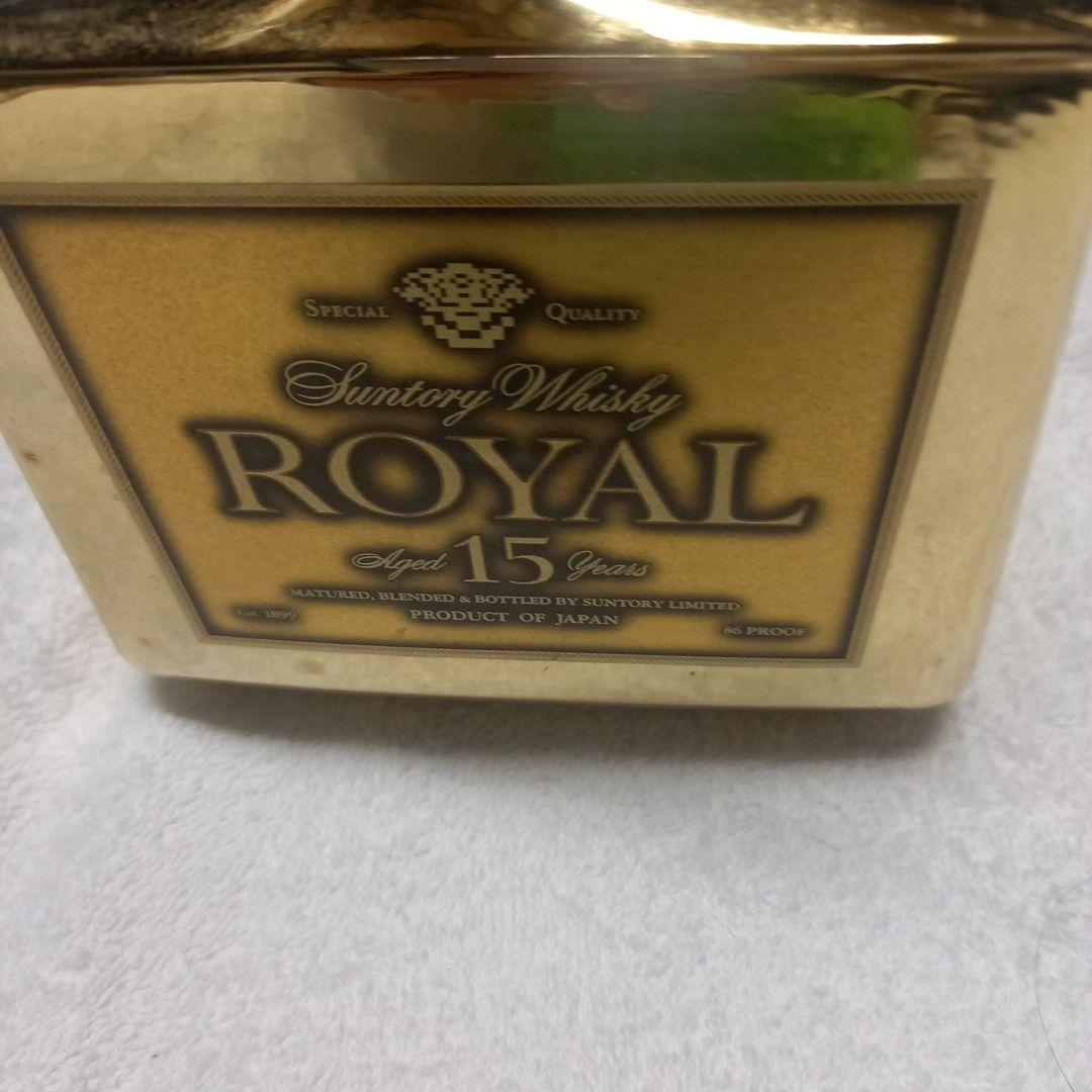 サントリーローヤル15ゴールドボトル