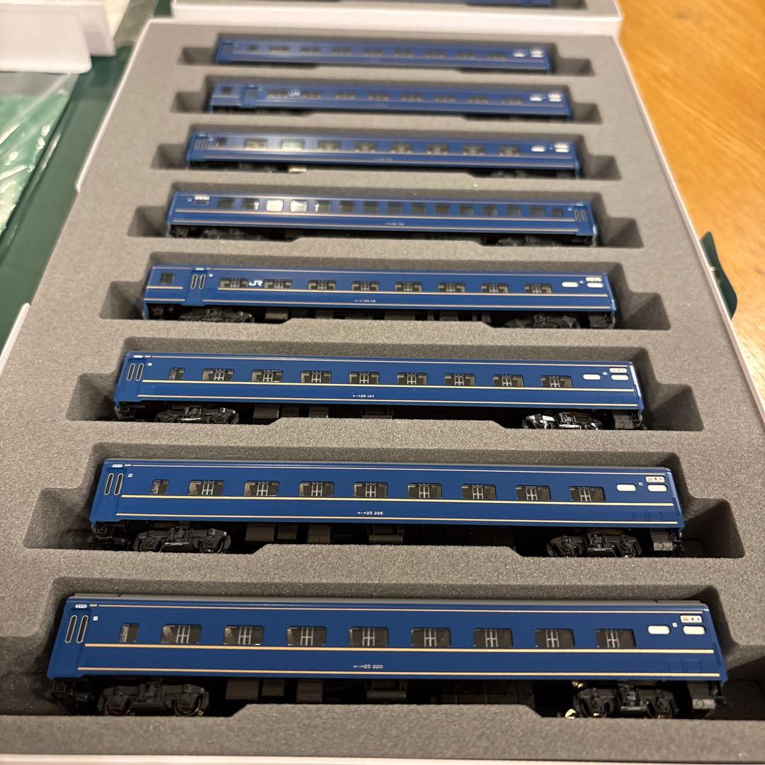 【激少】KATO10-1177/1178 24系寝台特急あさかぜ金帯15両フル⑧