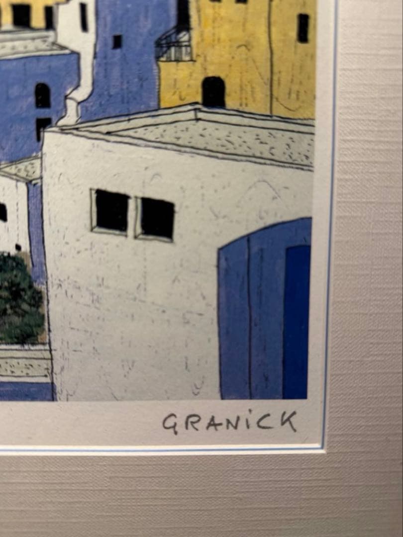 他の方発送×GRANICK 【ギリシャ】グラニック　lithograph