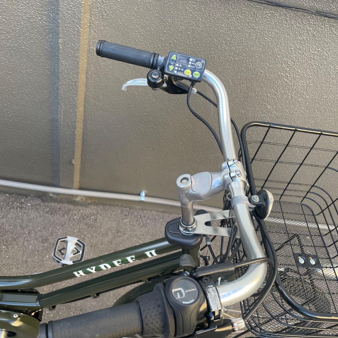 ブリヂストン電動アシスト自転車26インチ12.3A h 【引き取り限定】