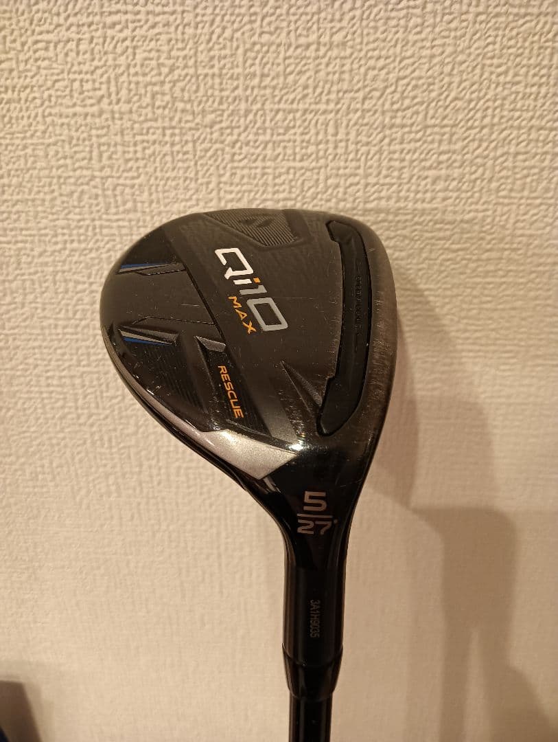 【トーシ】qi10 MAXレスキュー（5u）テンセイ1kハイブリッド70s