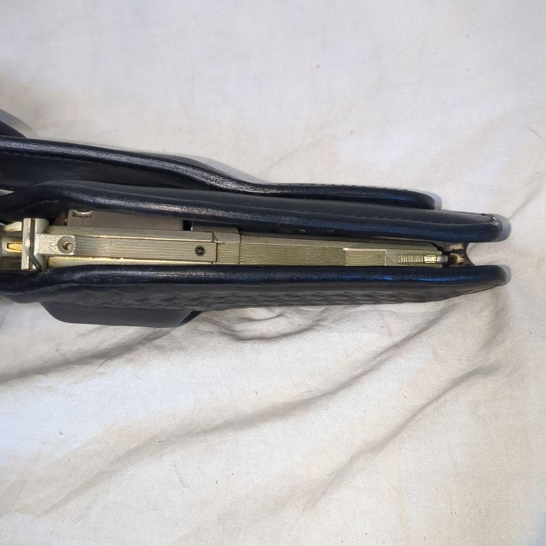 実物Bianchi #2800S　38 357リボルバー ヘビーレザーホルスター