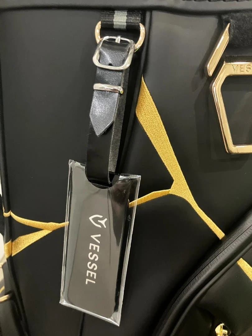 Vessel 18775 ゴルフキャディバッグ BK/GD