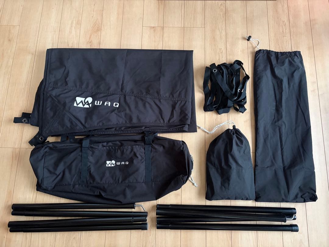 ワック WAQ HEXA TCタープ　Mブラック【美品/1回使用のみ】