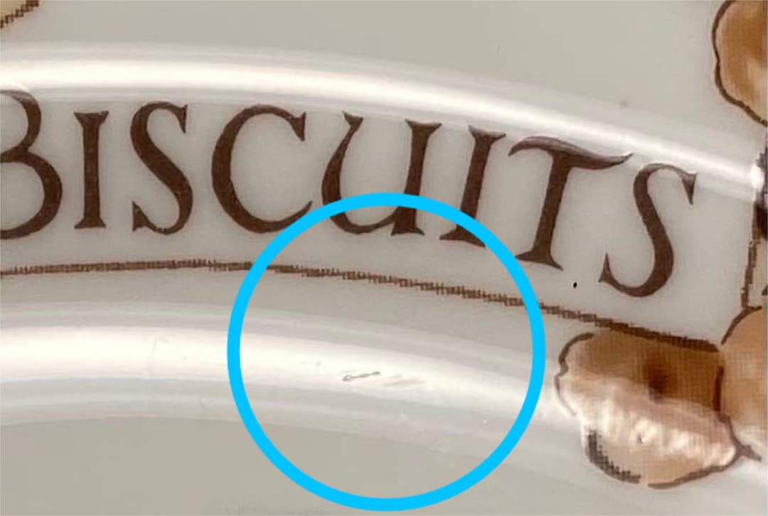 微スレ ブランブリーヘッジ レシピプレート③ハニーアンドナッツビスケット 未使用