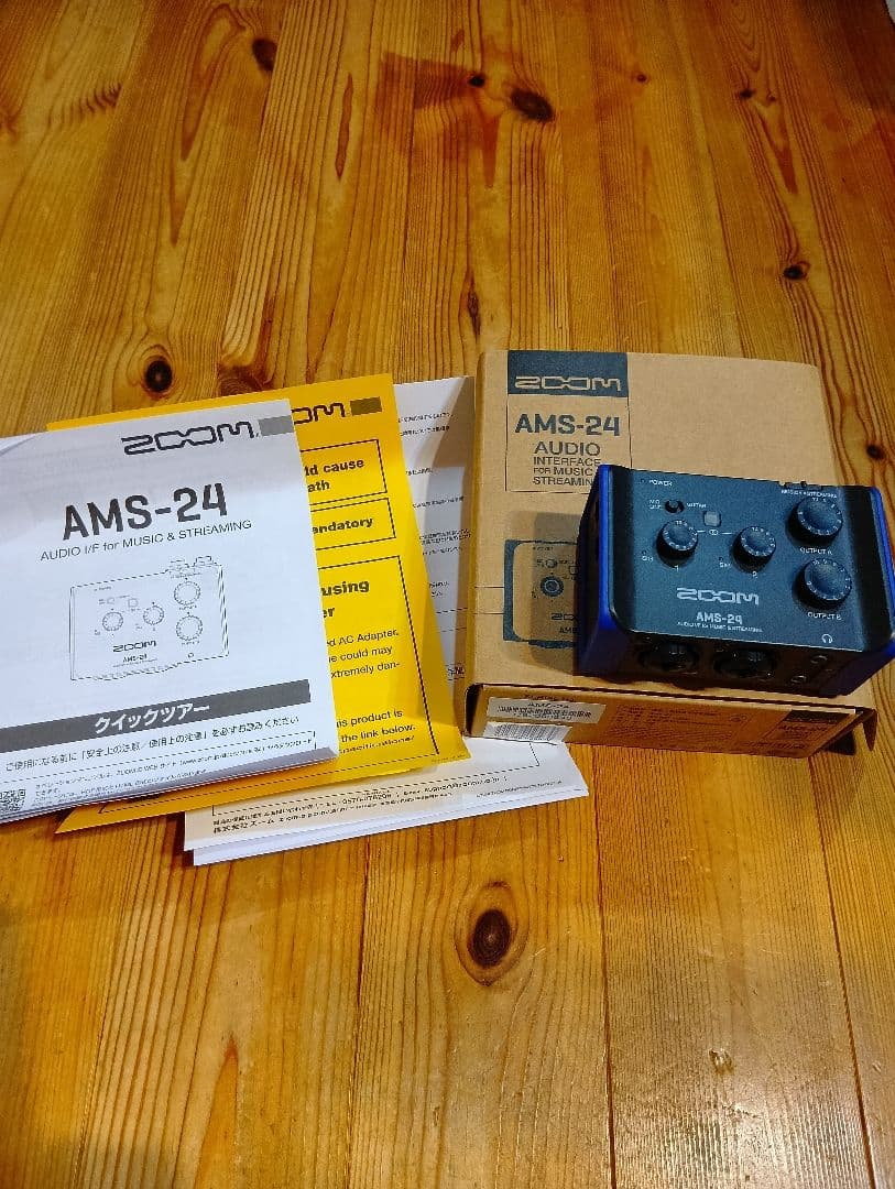 ZOOM AMS-24 オーディオインターフェイス