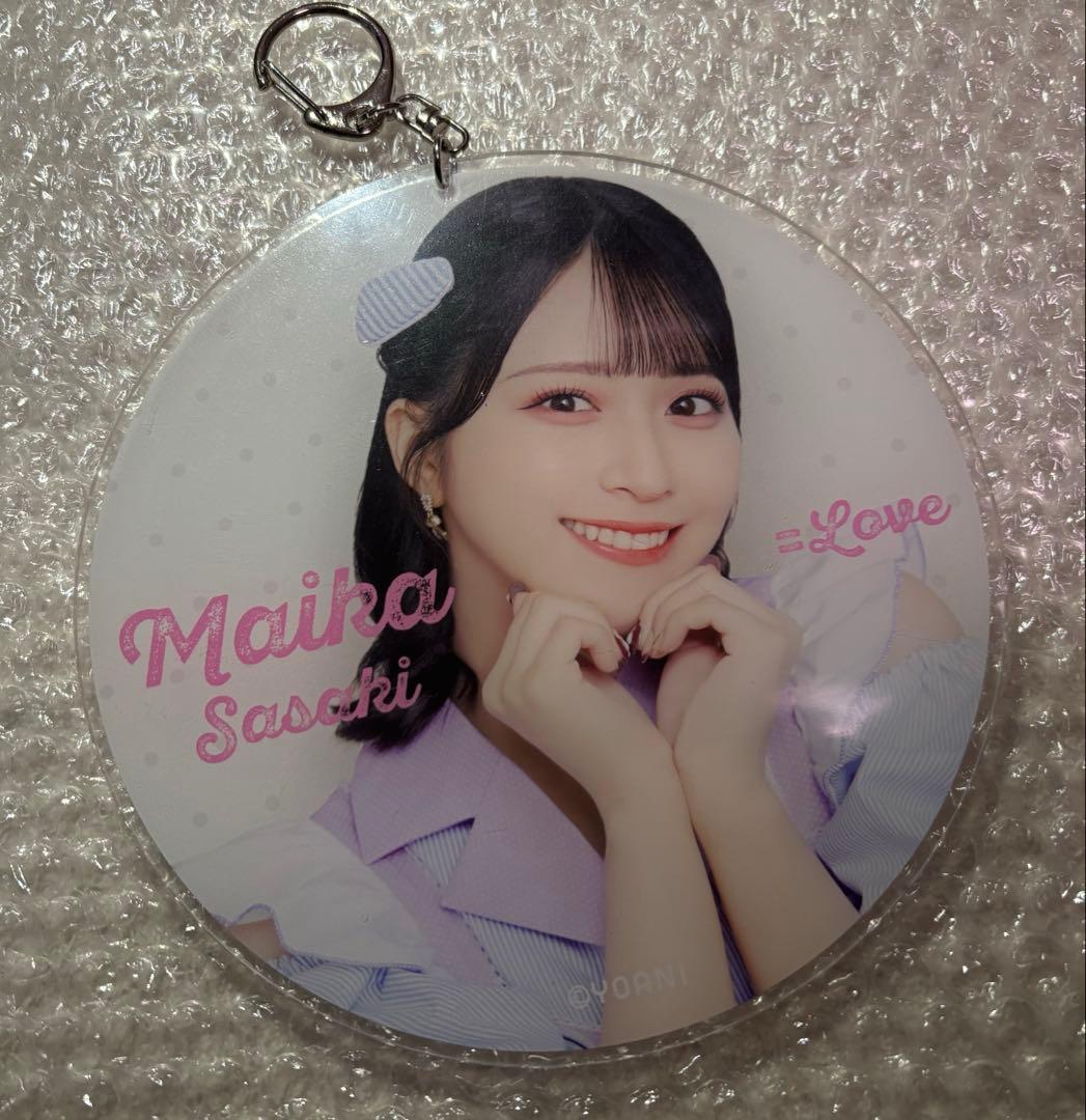 ＝LOVE 佐々木舞香　個別トートバッグ&ぬいぐるみ&シナモンロールぬい