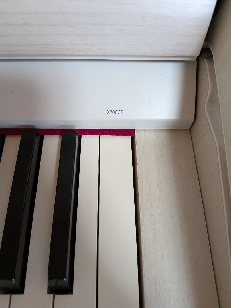 Roland LX706GP ホワイト電子ピアノ 美品
