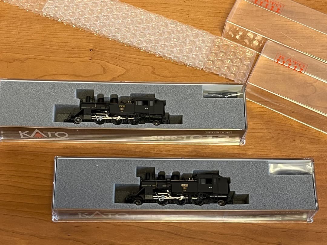 年末価格　KATO Nゲージ C12 機関車2両セット