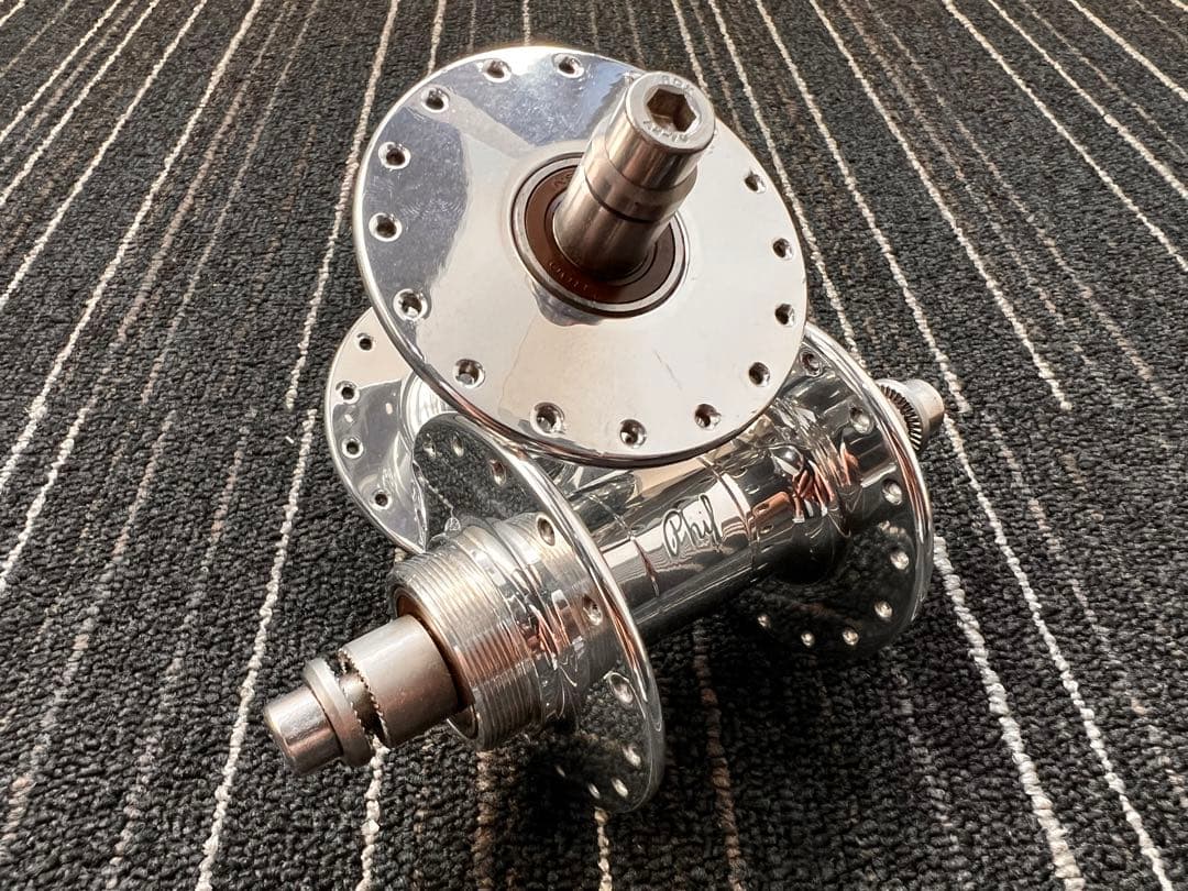 パーツ phil wood high flange track hub