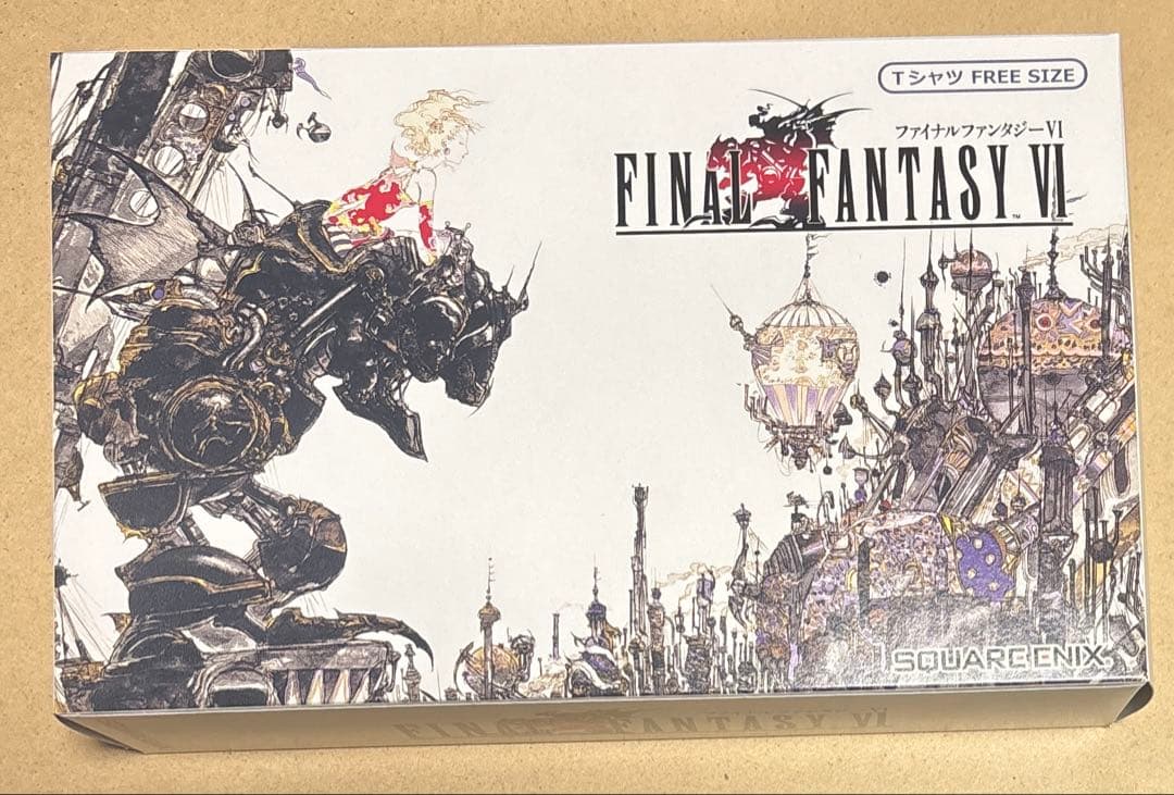 ファイナルファンタジーVI ピクセルアート　Tシャツ