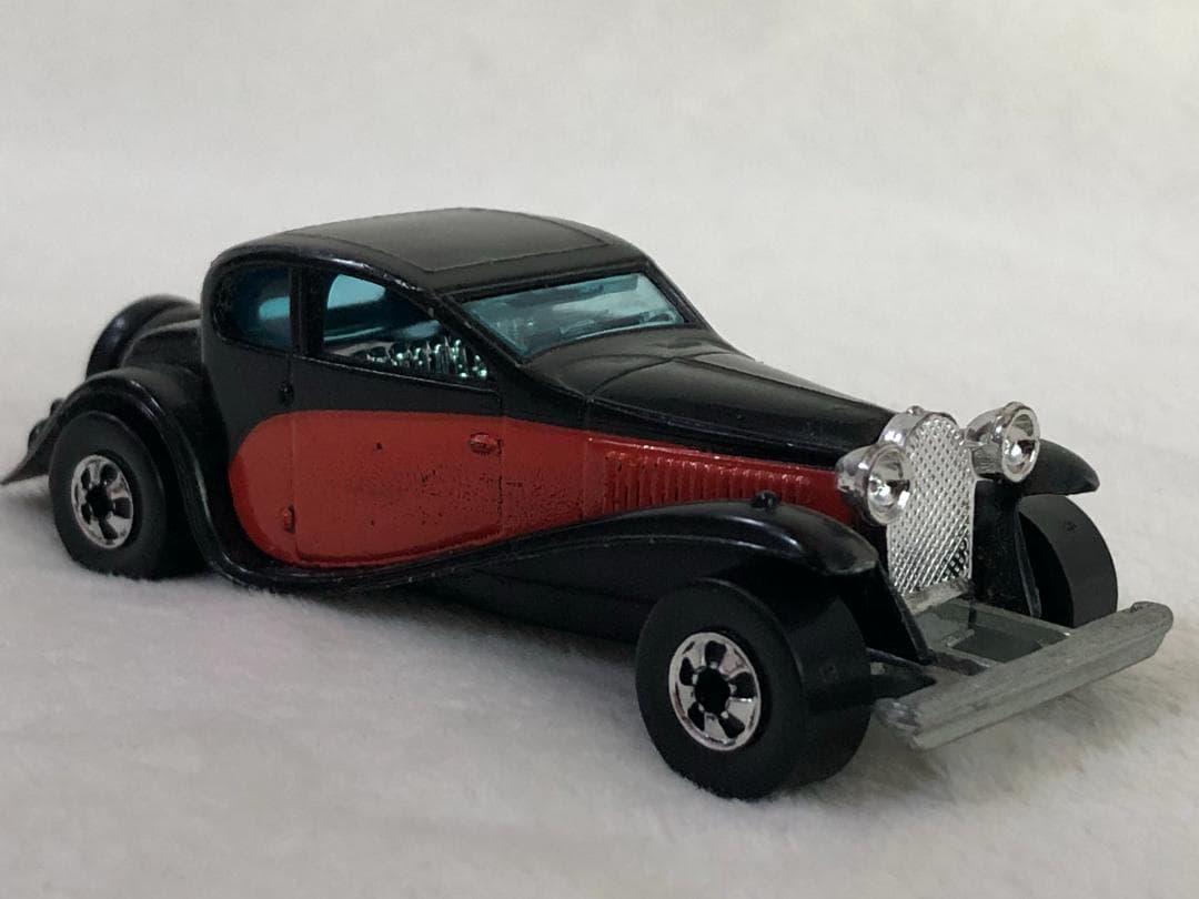 当時物・激レア】ホットウィール '37 Bugatti 輸出用台紙（豪州流通品）