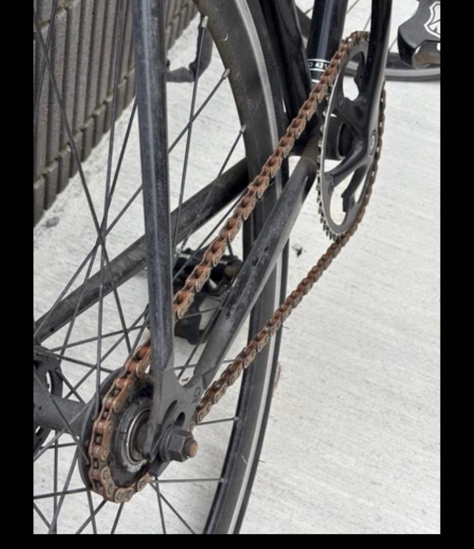 CINELLI ブラック ロードバイク