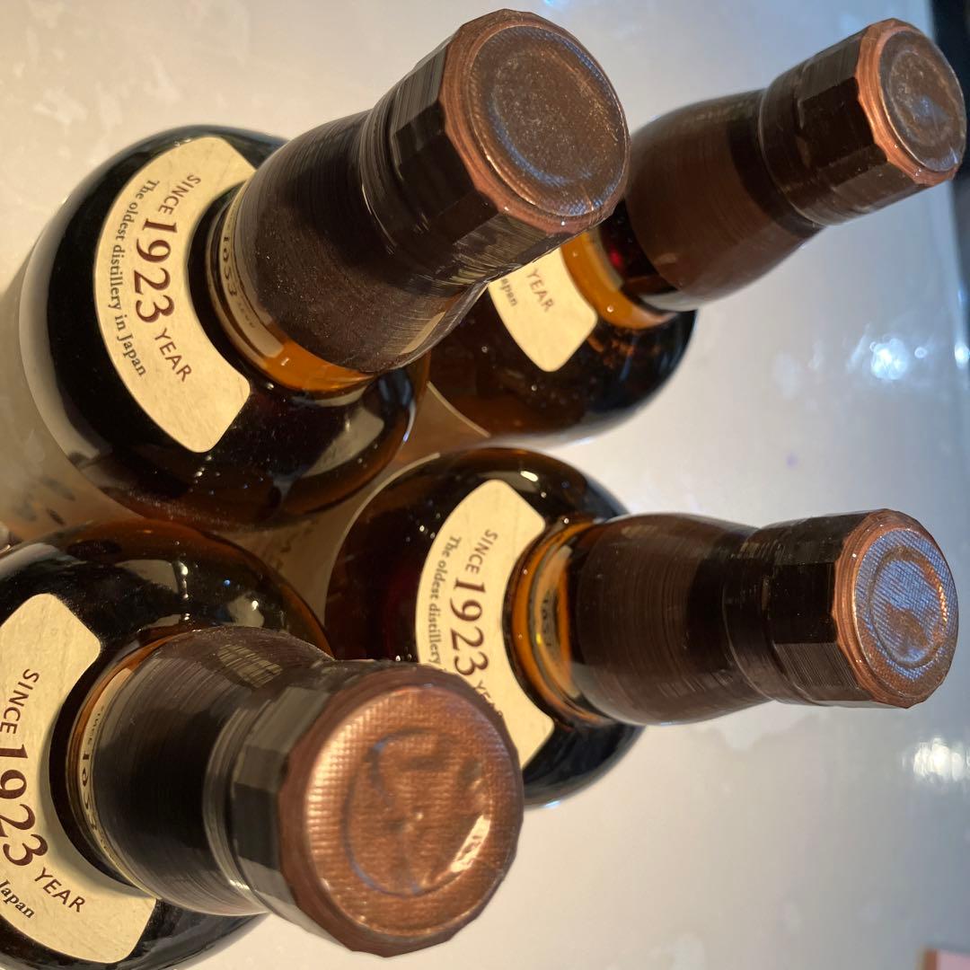 山崎1923年　サントリーシングルモルト4本セット