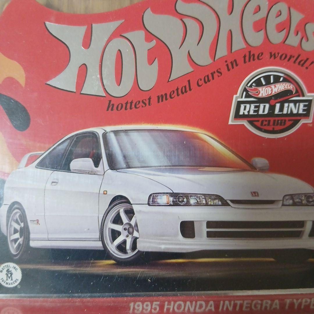 ホット ウィール RLC 1995 ホンダ インテグラ タイプ R。