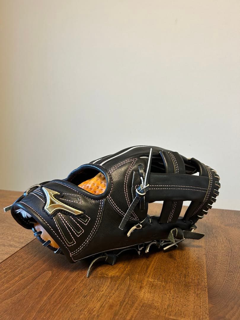 Mizuno グローバルエリート　軟式野球グローブ 黒