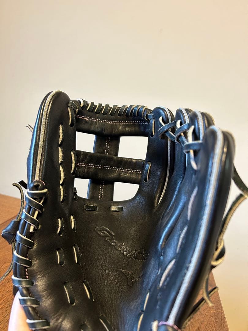 Mizuno グローバルエリート　軟式野球グローブ 黒