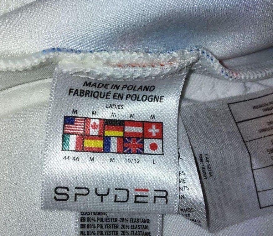 新品未使用保管品 Spyder スパイダー FIS対応 ワンピース