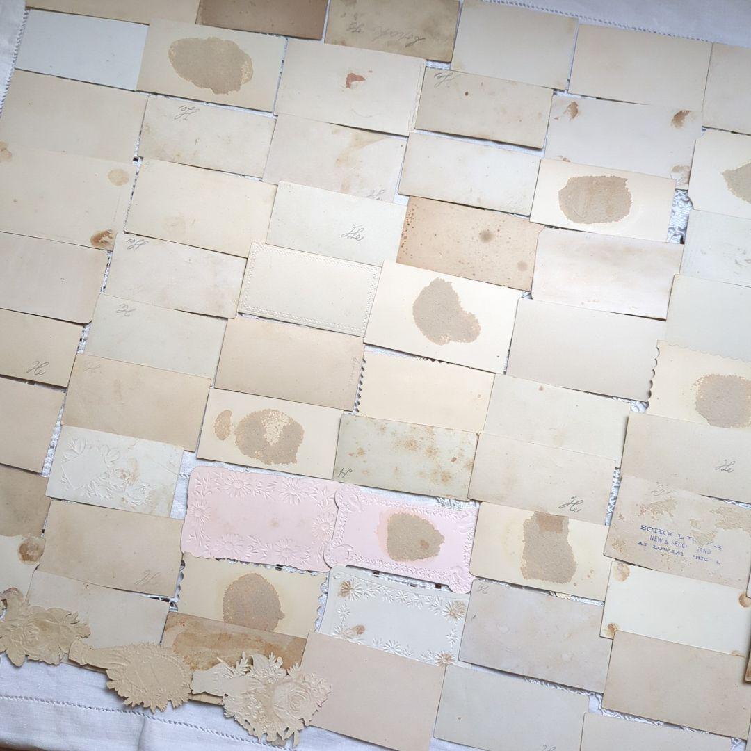 72枚①激レア コーリングカード クロモス アンティーク ヴィクトリアン蚤の市