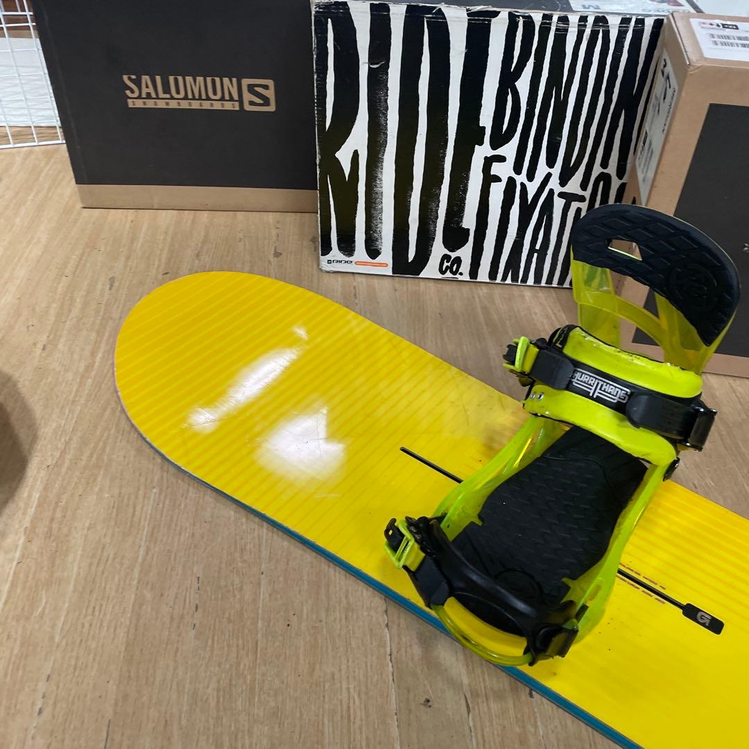 BURTON×K2　バートン　スノーボードセット　バインディング付