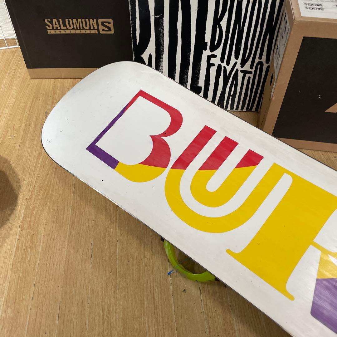 BURTON×K2　バートン　スノーボードセット　バインディング付