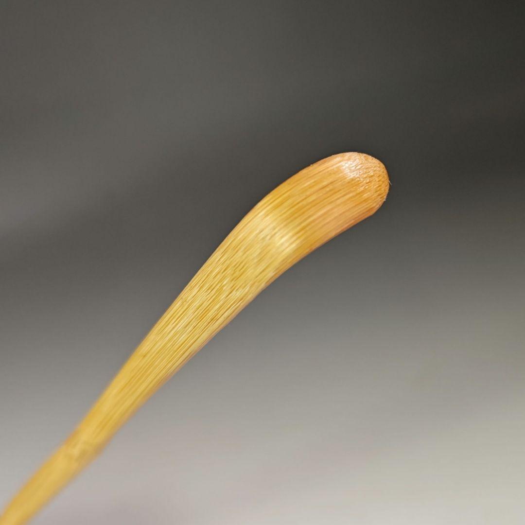 イ709 茶杓『久田宗也（尋牛斎）極箱　銘　好日』『下削　黒田宗傳』嵯峨の竹茶杓