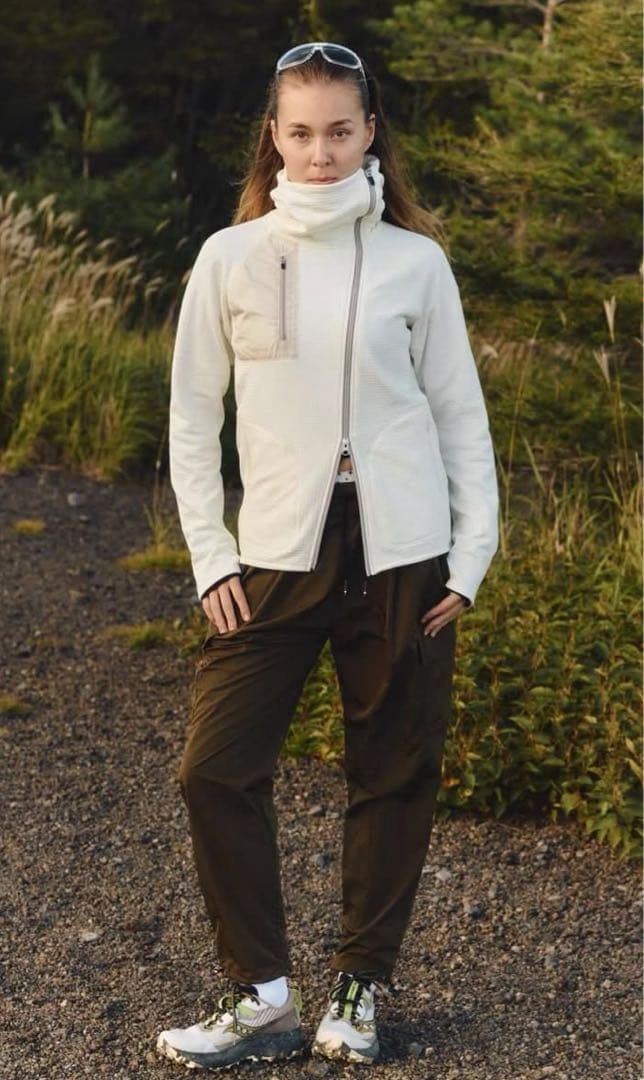 R*様 charbon GRID FLEECE ZIP UP HOODIE サイ