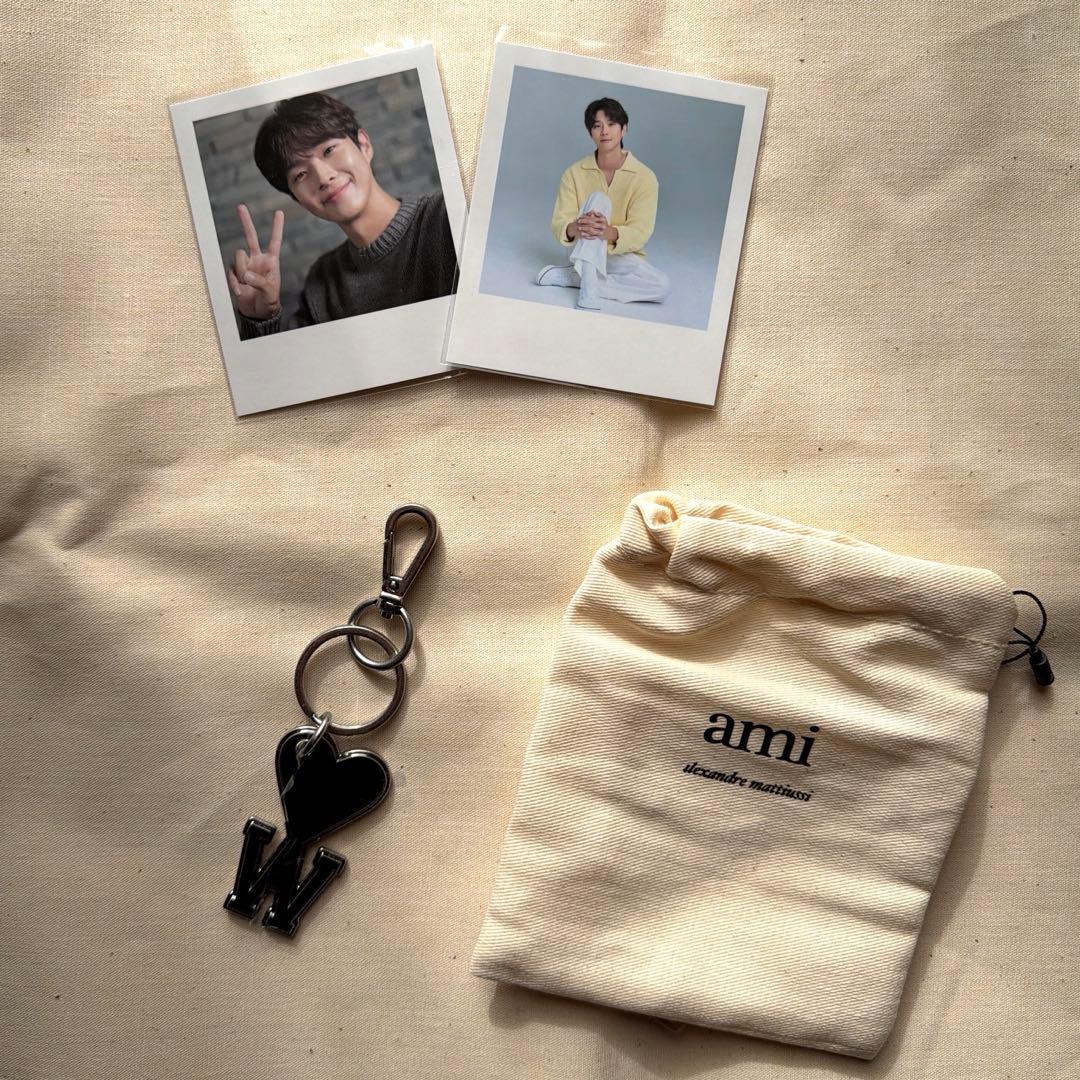 期間限定 チェウシク CHOI WOOSHIK AMI キーホルダーペンミ写真付